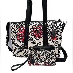 Coach Poppy Floral Large Bag